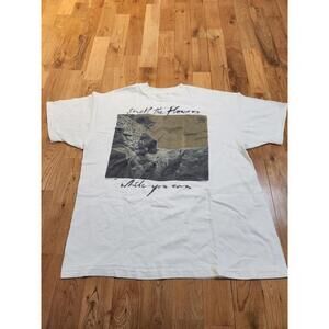 Vintage 90s U2 Single Stitch Smell The Flowers Tour Shirt XL